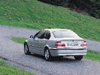 E46, Srebrny, BMW, Sedan