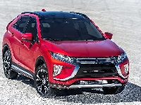 SUV, Czerwone, Mitsubishi Eclipse Cross, 2018