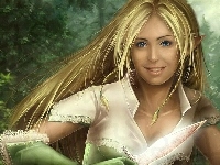 Niebieskie, Elf, Oczy