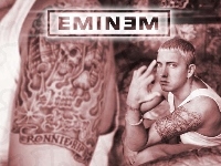 Ramię, Eminem, Tatuaż