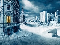 Lodowcowa, Epoka, Miasto