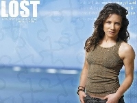 Evangeline Lilly, Filmy Lost, napis