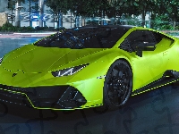 Zielony, Lamborghini Huracan Evo Fluo Capsule