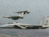 F-16, Myśliwce, Niebo
