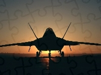 F-22 Raptor, Zachód słońca