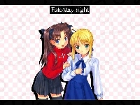 Fate Stay Night, dziewczyny