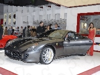 Ferrari 599, Prezentacja, Modelka