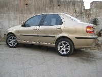 Fiat Siena, Beżowy, Sedan