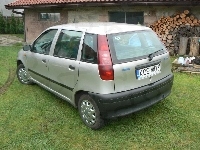 Fiat Punto, Tył, Bagażnik