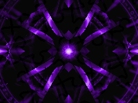 Runy, Fiolet, Abstrakcja