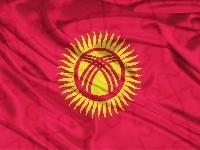 Flaga, Kirgistan