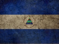 Flaga, Nikaragua
