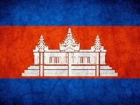 Państwa, Flaga, Kambodża