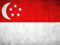 Państwa, Flaga, Singapur