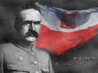 Flaga, Józef Piłsudski, Polska