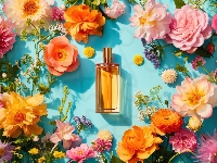 Flakon, Perfumy, Kwiaty
