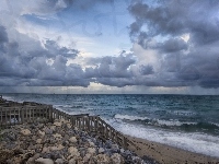 Floryda, Morze, Palm Beach, USA