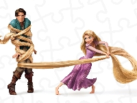 Roszpunka, Włosy, Julian Szczerbiec, Zaplątani, Tangled, Flynn Rider, Bajka, Dla Dzieci