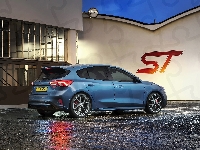 Hatchback, Niebieski, Ford Focus ST, 2019