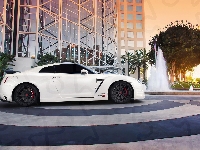 Wieżowiec, Nissan, GTR, Fontanna