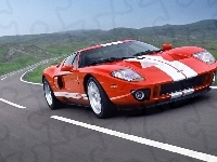 Czerwony, Ford GT