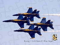 Formacja, F/A-18 Hornet, Romb