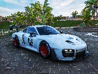 Porsche 935, Gra, Forza Horizon 5, Palmy