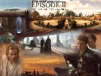 kopuła, Natalie Portman, pałac, Star Wars, Hayden Christensen, fosa