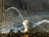 Fosforowej, Wybuch, Bomby, Irak