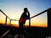 Fotografia, Zachód, Słońca, Artystyczna