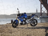 BMW G 310 R, Niebieski, Motocykl, 2016