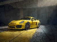 Porsche Cayman GT4, Garaż