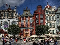 Gdańsk, Miasto, Kamienice, Polska