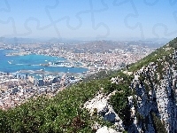 Gibraltar, Skała, Zdjęcie miasta