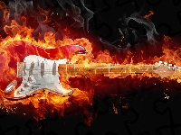 Gitara, Ogień