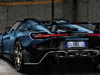 Tył, 2018, Italdesign Giugiaro Zerouno Duerta