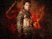 Gladiator, Spartacus, Bogowie areny, Gannicus - Dustin Clare