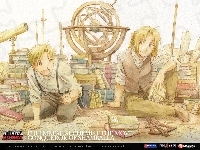 Globus, Full Metal Alchemist, Biblioteka