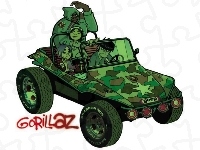 Jeep, Gorillaz, samochód