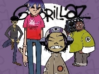 radio, Gorillaz, twarze