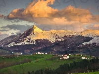 Łąki, Góry, Domy