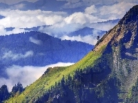 Góry, Chmury