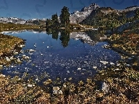 Jezioro, Góry, Kamienie