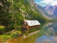 Jezioro, Góry, Szopa