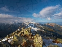 Kamienie, Góry, Niebo
