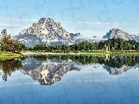 Lasy, Góry, Jezioro