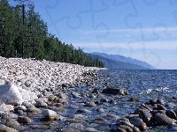 Góry, Wybrzeże, Lasy, Kamienie