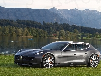 Fisker, Góry, Surf, Jezioro, Las
