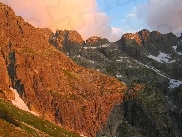 Góry, Zachód