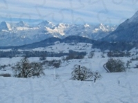 Góry, Zima
